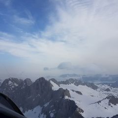 Flugwegposition um 05:58:37: Aufgenommen in der Nähe von Gemeinde Ramsau am Dachstein, 8972, Österreich in 3150 Meter